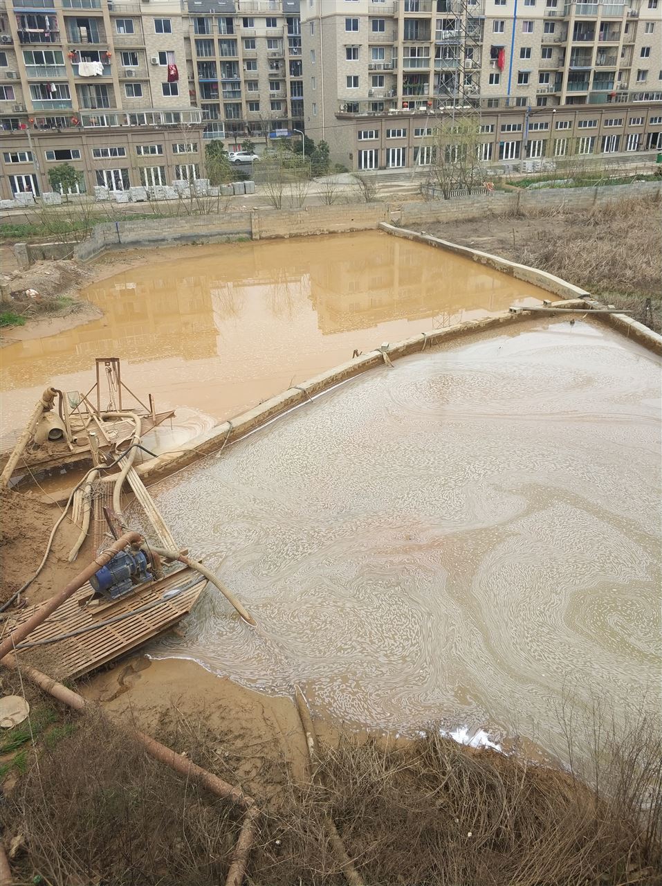 容城沉淀池淤泥清理-厂区废水池淤泥清淤
